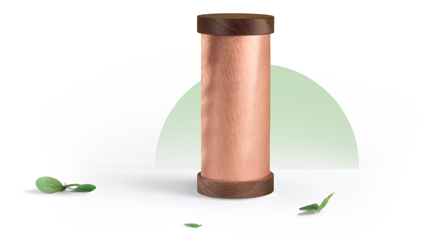 Qi Shield with green backdrop