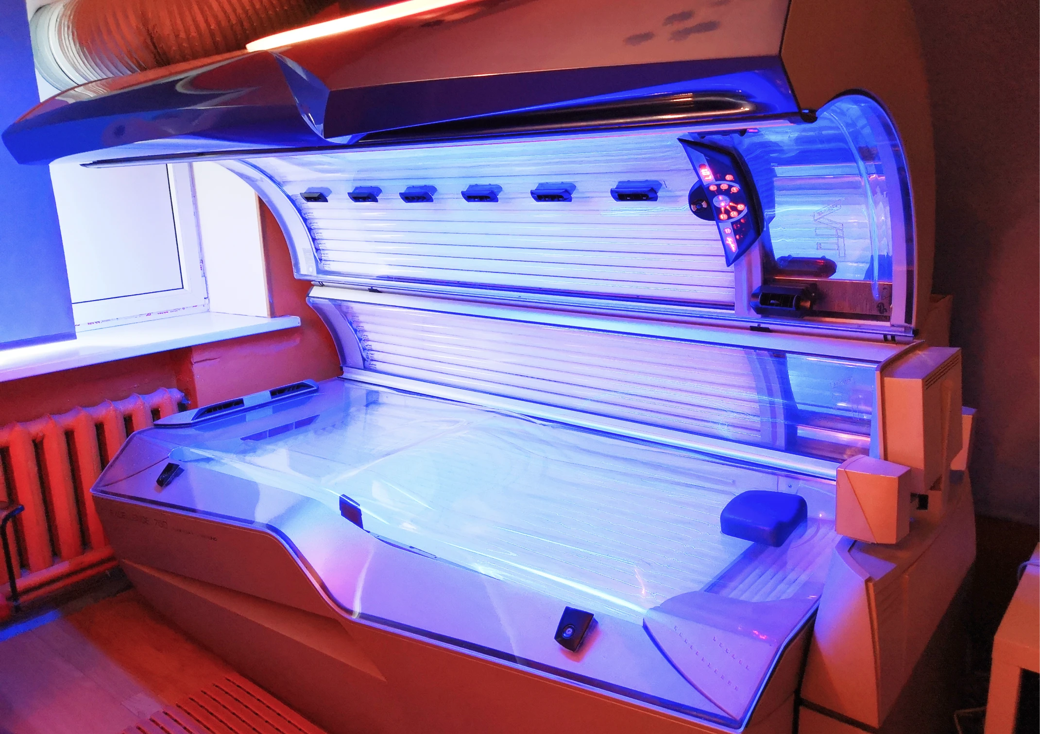 standard uv light tanning bed