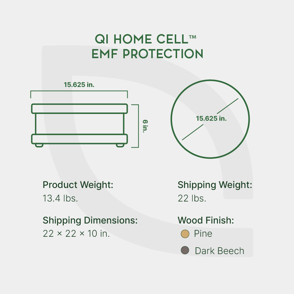 Qi Home: Weight, Dimensions, and Color
