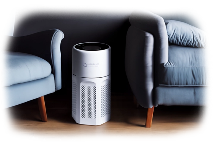 Air Sentry next to chairs