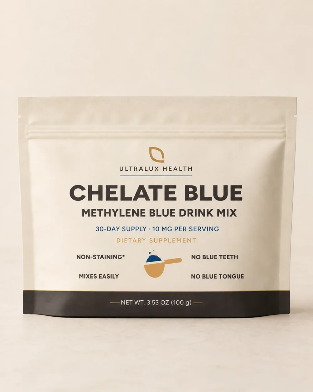 Chelate Blue Powder - 100 g Pouch (30 Servings)